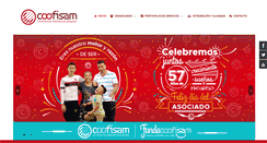 Desktop Screenshot of coofisam.com